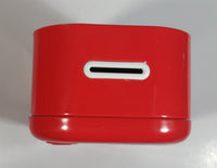 Coca-Cola Have A Coke Soda Pop Refrigerator Vending Machine Shaped Tin Metal Coin Bank Collectible