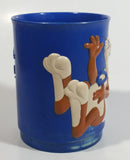 Nestle Quik Laughing Quik Bunny Blue Plastic Hot Chocolate Coffee Mug Cup