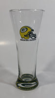 Green Bay Packers NFL Football Team 7" Tall Pilsner Glass Cup Sports Collectible