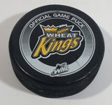 WHL Western Hockey League Brandon Wheat Kings Ice Hockey Team Official Game Puck Manitoba, Canada Sports Collectible