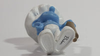 2011 Peyo "Baker Smurf with Rolling Pin PVC Toy Figure McDonald's Happy Meal
