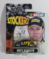 2003 Hot Wheels Racing NASCAR Stockerz DeWalt #17 Matt Kenseth Yellow and Black Die Cast Toy Race Car Vehicle New Sealed in Package