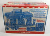 Vintage Fisher Price Little People Little Mart Commercial Centre Plastic Toy Building with Box - No Accessories