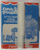 Vintage Fisher Price Little People Little Mart Commercial Centre Plastic Toy Building with Box - No Accessories