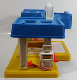 Vintage Fisher Price Little People Little Mart Commercial Centre Plastic Toy Building with Box - No Accessories