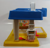 Vintage Fisher Price Little People Little Mart Commercial Centre Plastic Toy Building with Box - No Accessories
