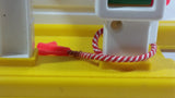 Vintage Fisher Price Little People Little Mart Commercial Centre Plastic Toy Building with Box - No Accessories