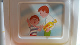 Vintage Fisher Price Little People Little Mart Commercial Centre Plastic Toy Building with Box - No Accessories