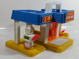 Vintage Fisher Price Little People Little Mart Commercial Centre Plastic Toy Building with Box - No Accessories