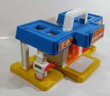 Vintage Fisher Price Little People Little Mart Commercial Centre Plastic Toy Building with Box - No Accessories