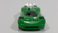 2014 Hot Wheels Track Builder Spine Busters Green Die Cast Toy Car Vehicle