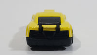 Motor Max No. W6203 W6204 Big Block Surfer Yellow Die Cast Toy Dream Car Vehicle Spoiler Version