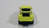 2010 Matchbox Mountain Adventure Ridge Raider Fluorescent Yellow Die Cast Toy Car Vehicle