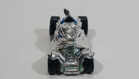 2014 Hot Wheels Fright Cars Tomb Up Chrome Die Cast Toy Car Vehicle R1192