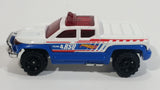 2017 Hot Wheels HW Rescue Off-Duty Truck White and Blue Die Cast Toy Car Vehicle