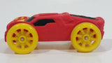 2017 Nerf Nitro Foam Red and Yellow Toy Car Vehicle