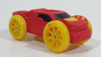 2017 Nerf Nitro Foam Red and Yellow Toy Car Vehicle