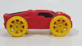 2017 Nerf Nitro Foam Red and Yellow Toy Car Vehicle