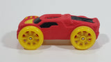 2017 Nerf Nitro Foam Red and Yellow Toy Car Vehicle