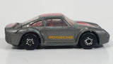 1988 Matchbox Porsche 959 Charcoal Grey Die Cast Toy Car Vehicle - Macau