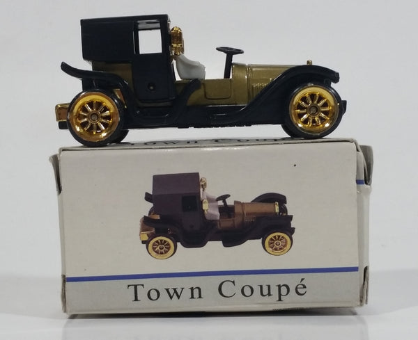 Vintage Reader's Digest High Speed Corgi Town Coupe Gold and Black No. HF9090 Classic Die Cast Toy Antique Car Vehicle