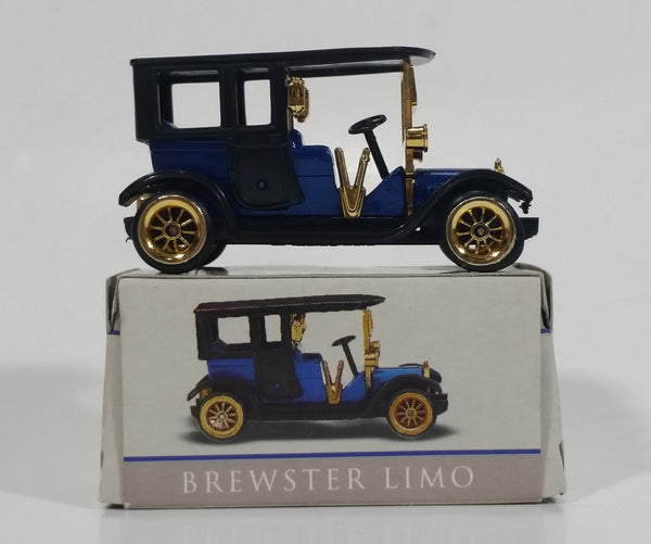 Vintage Reader's Digest High Speed Corgi Brewster Limo Blue and Gold No. HF9086 Classic Die Cast Toy Antique Car Vehicle