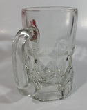 1948-1961 A & W Allen and Wright Ice Cold Root Beer Arrow Logo 6" Tall Heavy Clear Glass Mug