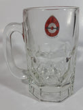 1948-1961 A & W Allen and Wright Ice Cold Root Beer Arrow Logo 6" Tall Heavy Clear Glass Mug