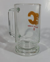 NHL Ice Hockey Calgary Flames NHL Hockey Team 5 1/2" Tall Glass Beer Mug Sports Collectible