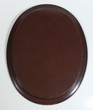 Vintage 1970s Pepsi Cola "Lady Gibson" Oval Brown Border Beverage Metal Serving Tray
