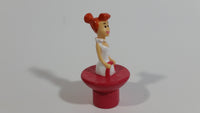 Rare The Flintstones Wilma Flintstone PVC Finger Puppet Toy