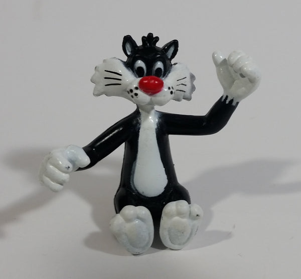 1989 Charon Warner Bros. Looney Tunes Sylvester The Cat Sitting PVC Toy Figure McDonald's Happy Meal