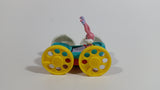 1990 Warner Bros. Tiny Toons Plucky Duck and Babs Bunny Flipping Toy Car Boat Watercraft Vehicle and Telephone McDonald's Happy Meal