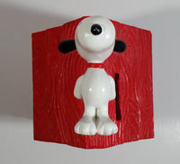 UFS United Features Syndicate Peanuts Snoopy Character Red Dog House Heavy Resin Coin Bank Cartoon Collectible