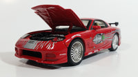 ERTL Racing Champions Universal Studios The Fast and The Furious Vin Diesel Dom's 1993 Mazda RX7 Red 1:24 Scale Die Cast Toy Car Vehicle Movie Film Collectible