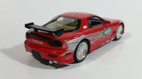 ERTL Racing Champions Universal Studios The Fast and The Furious Vin Diesel Dom's 1993 Mazda RX7 Red 1:24 Scale Die Cast Toy Car Vehicle Movie Film Collectible