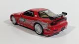 ERTL Racing Champions Universal Studios The Fast and The Furious Vin Diesel Dom's 1993 Mazda RX7 Red 1:24 Scale Die Cast Toy Car Vehicle Movie Film Collectible