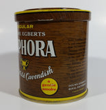 Vintage Douwe Egberts Amphora Pipe Tobacco Extra Mild Cavendish Brown and Yellow Tin Can - Empty
