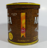 Vintage Douwe Egberts Amphora Pipe Tobacco Extra Mild Cavendish Brown and Yellow Tin Can - Empty