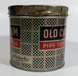 Vintage Imperial Tobacco Canada D. Ritchie & Co Old Chum Pipe Tobacco Tin Can