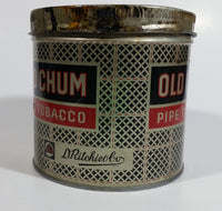 Vintage Imperial Tobacco Canada D. Ritchie & Co Old Chum Pipe Tobacco Tin Can