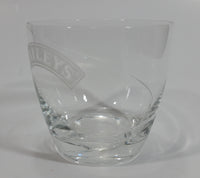 Baileys Irish Cream White Label 3" Tall Clear Glass Swirl Twist Cup