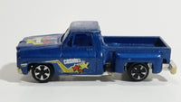 Vintage Road Champs Road Machines 1970s Chevrolet Pickup Truck Cosmos Blue Die Cast Toy Car Vehicle - Hong Kong