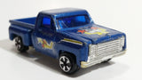 Vintage Road Champs Road Machines 1970s Chevrolet Pickup Truck Cosmos Blue Die Cast Toy Car Vehicle - Hong Kong