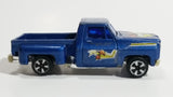 Vintage Road Champs Road Machines 1970s Chevrolet Pickup Truck Cosmos Blue Die Cast Toy Car Vehicle - Hong Kong