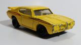 2009 Matchbox Heritage Classics '70 Pontiac GTO Yellow Die Cast Toy Muscle Car Vehicle