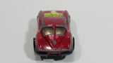 1987 Hot Wheels Split Window '63 Dark Red Die Cast Toy Car Vehicle - Hong Kong