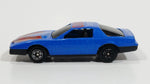 Vintage Yatming Pontiac Trans-Am Firebird Blue Black Bird No. 803 Die Cast Toy Car Vehicle