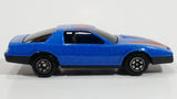 Vintage Yatming Pontiac Trans-Am Firebird Blue Black Bird No. 803 Die Cast Toy Car Vehicle