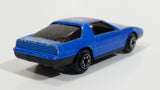 Vintage Yatming Pontiac Trans-Am Firebird Blue Black Bird No. 803 Die Cast Toy Car Vehicle